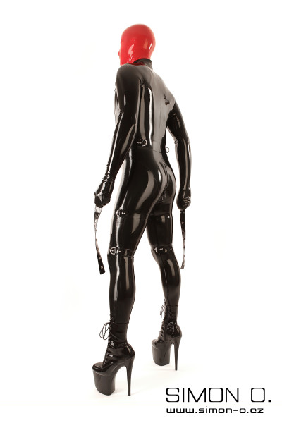 Latexový Bondage Catsuit